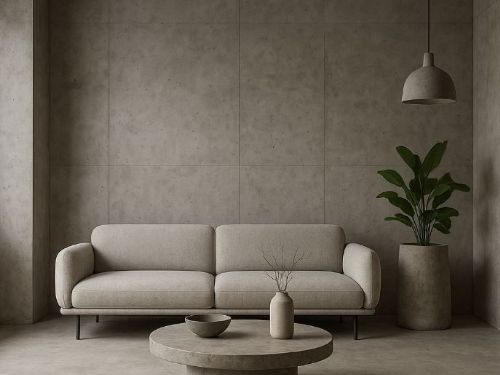 牆地一體的極簡美學：混擬土在居家裝潢的應用